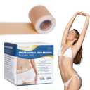 Silicone Scar Sheets, Silicone Scar Tape Roll (60x1.6), Professional Scars Removal Treatment, Scar Silicone Strips, Reusable Silicone Scar Strips Type for Keloid, C-Section, Surgery, Keloid, Acne