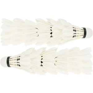 Leadigol Badminton Balls White Durable Shuttlecock Training Cork Sports Game 12 Pcs