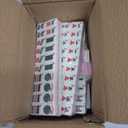 BeautyChen American Mahjong Tile Set, 166 Pcs 1.2" Mahjong Tiles with 3 Dices 1 Instruction, Mahjong Game Set for Adult Family & Friends Gatherings, Mahjong Lovers, Beginners (Pink)