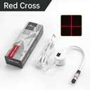 Magnetic Positioning Quilting Light, Sewing Light Seam Guide for Straight Stitching, Adjustable Quilting Light for Sewing Machine, Hands-Free Precision Quilting Aid Tool (Cross Lights)
