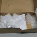 Hanna Roberts Clear Acrylic Tabletop Balloon Holder Kit, 25.6 inch 10 Pack Balloon Stick Holder with Base for Centerpiece Party Decorations (Balloons Not Included)