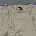 TACVASEN Men's Lightweight Hiking Tactical Pants Waterproof Quick Dry Cargo Work Rain Outdoor Pants 8 Pockets (Beige, XXXL)