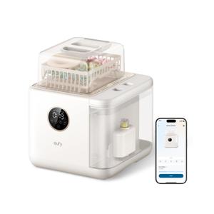 eufy S1 Pro Baby Bottle Washer, Sterilizer & Dryer, Built-in Water Softener