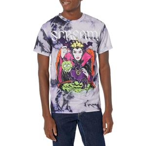 Disney Women's Villains x Heidi Klum Evil Queen Scream T-Shirt (Medium)