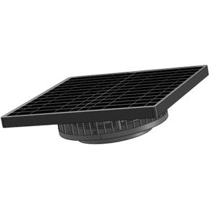 Solar Exhaust Fan, 2500RPM High CFM Ventilation for Up to 500 Sq.Ft Solar Attic Fan, IP65 Waterproof, Auto On/Off, Whisper Quiet - Easy DIY Installation for Garage, Greenhouse, Shed, Roof Vent (15W)