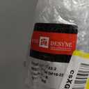 Tressage 1" Ceiling Curtain Rod/Room Divide 28-48 Inch (Black)