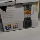 Toastmaster 350 Watt Blender with 48 oz BPA-Free Jar, Black, TM-600BL