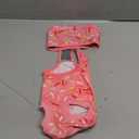 Kuoser Dog Surgery Suit, Comfy Dog Recovery Suit Female Doggie Onesie for Surgery, Post Op Protective Onesie, Soft E-Collar Alternative for Cats & Puppies, PinkRibbon XS (XS (Back:8.3-11.4'', Weight:4-7 LB))