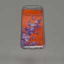 GVIEWIN for Google Pixel 10 Case/Pixel 10 Pro Case with Screen Protector, [Military Grade Drop Protection] Non Yellowing Clear Floral Slim Phone Cover for Women 2025 6.3" (Syringa/Purple)