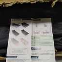 ATORPOK Camping Cot for Adults with Cushion Comfortable, Tent Folding Cot for Sleeping, Lightweight Folding Bed with Carry Bag Supports 450 lbs (Large Size)