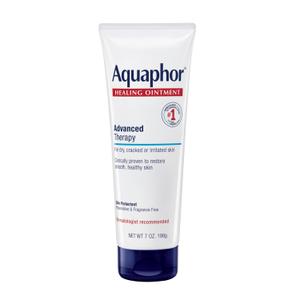 Aquaphor Healing Ointment Advanced Therapy Skin Protectant, Dry Skin Body Moisturizer, Mothers Day Gifts, 7 Oz Tube