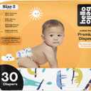 Hello Bello Premium Baby Diapers Size 2, 30 Count of Disposable, Extra-Absorbent, Hypoallergenic Diapers with Snug and Comfort Fit, Sleepy Sloth
