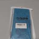 Vavies Case for Honor X9 4G/ Honor X9 5G/ Honor X30/ Honor Magic4 Lite Wallet Case with Tempered Glass Screen Protector, Flower Leather Flip Credit Card Holder Stand Phone Cover for Huawei Honor X9 Blue