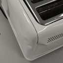 BUYDEEM DT640 4-Slice Toaster, Extra Wide Slots, Stainless Steel with High Lift Lever, Bagel and Muffin Function, Removal Crumb Tray, 7-Shade Settings, Arctic White