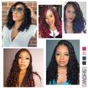 Goddess Box Braids Crochet Hair With Curly Ends 16 Inch Bohomian Box Braids Crochet Braids 8 Packs 3X Crochet Braids Synthetic Braiding Hair Extension for Black Women(16 Inch (Pack of 8), M1B 30 27)…