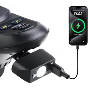 Electric Wheelchair Led Light Power Wheelchair Accessories,3 Pin XLR Head High Brightness Adjustable Angle, Night Lighting Controller for Most Models of Motorized Wheelchair