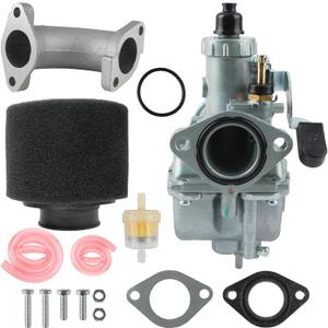 MOTOALL Carburetor VM22 26mm for Intake Pipe Pit Dirt Bike 110cc 125cc 140cc YX Pit Dirt Bike XR50 CRF70 KLX BBR Apollo Thumpstar Braaap Atomic DHZ SSR VM22 26mm Carburetor