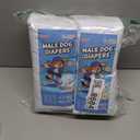 Dono Dog Diapers Male 40ct, Widened Disposable Male Dog Wraps, Super Absorbent Doggie Belly Bands with Wetness Indicator, Leak-Proof Puppy Pampers for Incontinence Excitable Urination, Medium