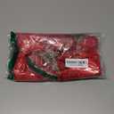 4 Pieces Women Pirate Costume Accessories Pirate Hat Head Scarf Sash Belt Necklace Earrings for Halloween Cosplay (One Size, Red)