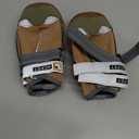 Hcpet Dog Shoes for Large Dogs, Waterproof Dog Booties for Small Medium Dogs, Anti-Slip Dog Boots & Paw Protectors for Hot Pavement Winter Snow Hiking with Reflective Straps Khaki Size 8 (#8 (Width 2.75 inch) for 74-91 lbs)