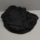 Ultimate Textile 5 ft. Fitted Spandex Table Cover - Fits 18 x 60-Inch Rectangular Tables, Black