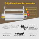 24-Inch Acrylic PVC Plastic Bender, Adjustable Length and Angle Sheet Strip Heater, 60cm Bending Machine with Temperature Control 0-85, 110V for DIY Professional Use