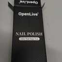 18ml Blue Nail Polish Large Volume Quick Dry Dark Blue Nail Polish, Long Lasting Shine, Fingernail Toenail Nail Art DIY Home Travel Nail Art Gift