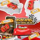 MIXSHAKE Remote Control Racing Toy for Kids, Red Cartoon Movie Car Design, Wall Climbing RC Cars, High-Speed MINI Toy Vehicle Gift for Boys Age 3 4 5 6, Christmas and Birthday Gifts