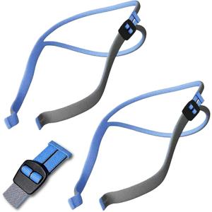 2-Pack P10 Headgear Strap Replacement for AirFit P10 Nasal Pillow CPAP Mask, Durable Elastic Strap, Adjustable Design, Reliable CPAP Mask Accessory for Long - Upgraded Version