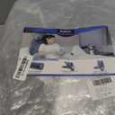 Reading Pillow-Extra Large 31" Bed Rest Pillow with Detachable Neck Roll & Arms for Sitting in Bed or Couch-Backrest Reading Pillow Adult Back Pillows for Reading,Watching TV,Gaming,Relaxing- Black, X-Large