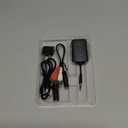 2025 Upgraded Airplane Bluetooth 5.4 Transmitter with Qualcomm Chipset, ElecMoga Airplane Travel Essentials Supports 2 AirPods or Headphones, 2-in-1 AUX Wireless Receiver for Gym, TV, Car, Audio (Black)