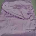 Adubor Mulberry Silk Pillowcase for Hair and Skin with Hidden Zipper, Both Side 22 Momme Silk, 900 Thread Count (20x30 inches, Queen Size, Light Purple, 1pc)