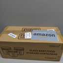 DRKIO 20 Pack Glass Baby Food Storage Containers 4 Oz Baby Food Jars with Lids Baby Food Maker Microwave Dishwasher Freezer Safe 100% Leak-Proof BPA Free