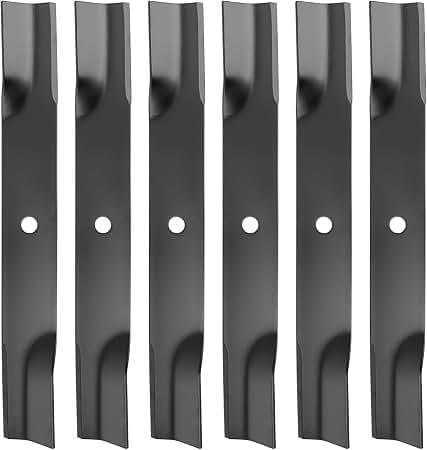 110-6837-03 Mower Blades Fit for Toro TimeCutter 50" Deck SS5000, 115-5059-03 High Lift Blades Compatible with Toro Z5000 SS5060 50" Zero Turn Mower Riding Tractor, Replace 112-9759-03, 3 Pack
