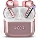 Ai Translation Earbuds Real Time with Audio and Video Calls, 3-in-1 Buletooth 5.3 Translator Earbuds with 164 Languages/6 Translation Modes/No Subscription Required, Translatior Headphones
Pink