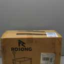 Collapsible Wagon Cart with Wheels Foldable - Folding Utility Heavy Duty Wagons Carts for Grocery Sports Garden Shopping Camping Wheelbarrows (Black, 120L)