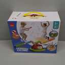 3 in 1 Musical Jump, Toss Ring Game and Stomping Launch Rocket Launcher for Kids Outdoor Toys with Remote Control, Indoor Outside Toy for Kids Ages 4-8 Toys for Ages 5-7 8-13 Birthday Gifts