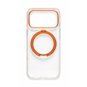 TORRAS Magnetic Shockproof for iPhone 17 Pro Case, Camera Control, Fit for MagSafe, Military-Grade Protection, Translucent Slim Case for iPhone 17 Pro Phone Case Anti-Fingerprint, Transparent Orange