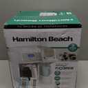 Hamilton Beach FlexBrew Trio 2-Way Coffee Maker, Compatible with K-Cup Pods or Grounds, Combo, Single Serve & Full 12 Cup Coffee Pot, White, Fast Brewing, Removeable Reservoir