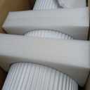3Pcs White Metal Pleated Cylinder Pedestal Stand cake cylinder stands