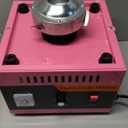 Cotton Candy Machine Commercial, 1000W Cotton Candy Maker Machine, Candy Floss Maker, with Stainless Steel Bowl, Sugar Scoop,Anti-Rust Coating, for Family Party, Kids Birthday Pink