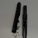 TOOINKCV 2 Pcs Folding Shelf Brackets, 10 Inch Heavy Duty Floating Triangle Shelf Brackets, Collapsible Shelves Brackets, Wall Mounted L Table Hinges Brackets for Bench Table with Screws (10 Inch)