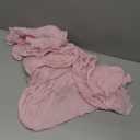 Sioloc Light Pink Cheesecloth Table Runner 120 x 35, Soft Gauze Boho Wedding Valentines Table Decor for 10ft Table, Romantic Party, Baby Shower, Bridal Shower, Home & Event Decor (1pc)