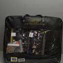 Covertopia F150 Faux Leather Seat Covers, Custom fit 2015-2024 2025 Ford F150 SuperCrew, and 2017-2024 2025 F250 F350 F450 Super Duty Crew Cab(Full Set, Black)