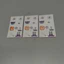 3 x Luminous Halloween Temporary Tattoos for Kids Halloween Party Favors, 10 Sheets Glow in The Dark Halloween Decorations Tattoos for Kids, 100 Styles Glow Tattoos Stickers for Goodie Bag Fillers