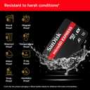 SANDISK 512GB microSD Express Card - Works with Nintendo-Switch 2, Up to 880MB/s Read, Up to 650MB/s Write, 220MB/s Sustained Write, U3, C10 - SDSQXFN-512G-GN4N