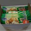 INABA Churu Bites for Dogs, Grain-Free, Soft/Chewy Baked Chicken Wrapped Churu Filled Dog Treats, 0.42 Ounces Each Tube | 24 Tubes Total (8 Tubes per Pack), Chicken with Tuna Recipe, Pack Of 6