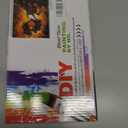 Tucocoo Black Baby Girl Paint by Number for Adults Beginner, DIY Oil Painting Kits on Canvas with Brushes and Acrylic Pigment, Chocolate Color Style Picture for Home Decor 16x20 inch (Frameless) (Artwork-17)