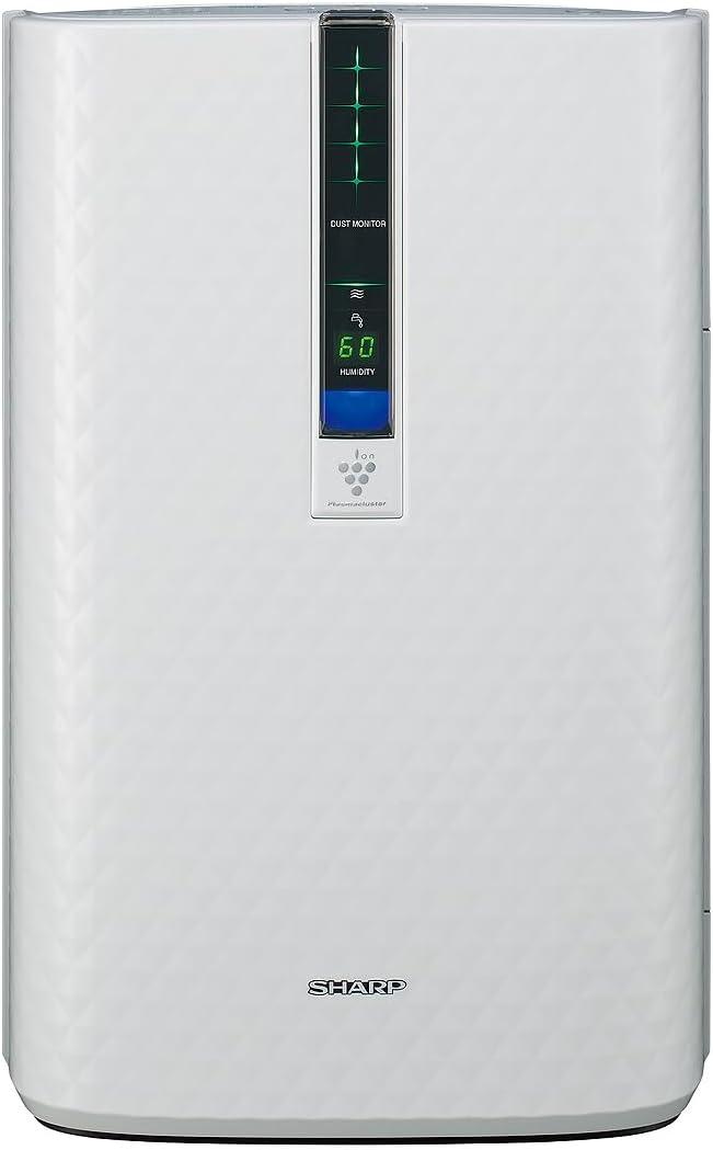 SHARP Air Purifier And Humidifier With Plasmacluster Ion Technology For Medium-Sized Rooms. Odor And True HEPA Filters For Dust, Smoke, Pollen, And Pet Dander May Last Up-To 5 years Each. KC850U (1,230 sq. ft. /hr With Humidifier)