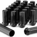 24pcs M14x2.0 Wheel Lug Nuts Black Thread XL Spline Lug Nuts Replacement for 2003-2014 Ford F150 Expedition Lincoln Navigator